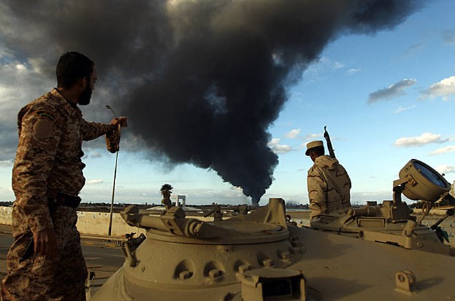 Quân đội chính phủ Libya tuyên bố bắt đầu ngừng bắn 