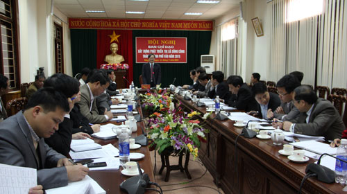 Quyết tâm xây dựng T.X Sông Công thành thành phố đúng tiến độ 