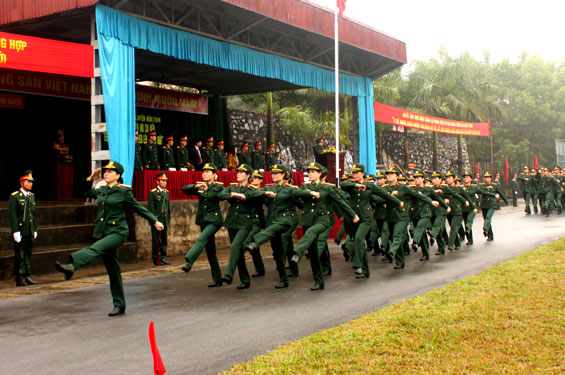 Tập trung xây dựng lực lượng vũ trang tỉnh vững mạnh toàn diện