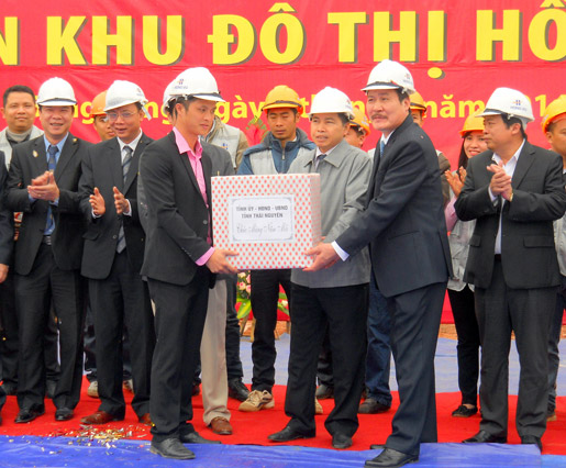 Ra quân thực hiện Dự án Khu đô thị Hồng Vũ 
