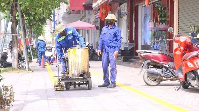 Quy định mức thu phí sử dụng tạm thời lòng đường, hè phố tại Thái Nguyên