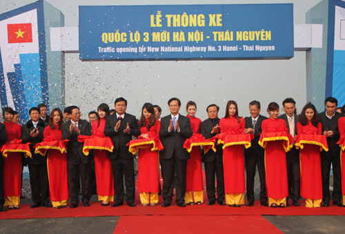 Thông xe Quốc lộ 3 mới Hà Nội - Thái Nguyên 