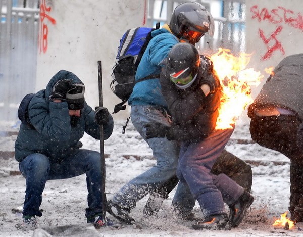 Thủ lĩnh đối lập Ukraine kêu gọi người biểu tình 