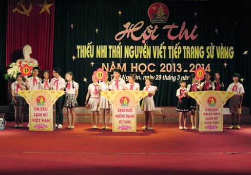 Thiếu nhi Thái Nguyên viết tiếp trang sử vàng 