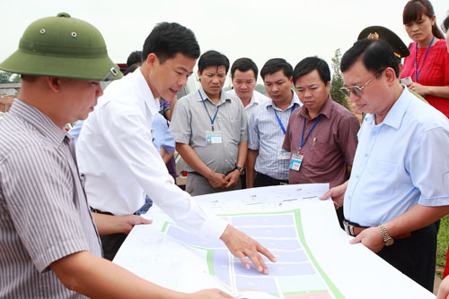 Tiếp tục đẩy nhanh tiến độ thi công các công trình trọng điểm 
