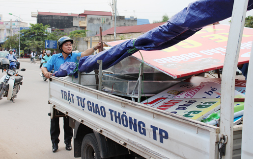   Tăng cường đảm bảo trật tự xây dựng, mỹ quan đô thị và vệ sinh môi trường 