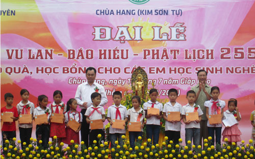 Tổ chức Đại lễ Vu Lan 
