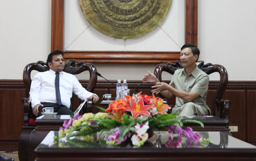 Trao đổi hợp tác với nhà đầu tư Srilanka 