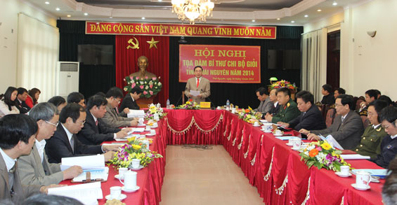 Tọa đàm Bí thư chi bộ giỏi 