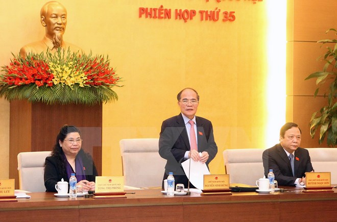 Thường vụ Quốc hội thảo luận về dự án Luật Trưng cầu ý dân 