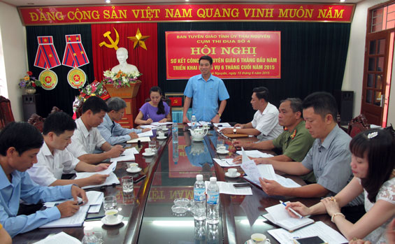 Thực hiện tốt công tác tuyên truyền và các hoạt động chào mừng đại hội Đảng 
