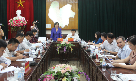 Thứ trưởng Bộ Xây dựng làm việc tại tỉnh về các dự án xây dựng nhà ở xã hội và phát triển đô thị
