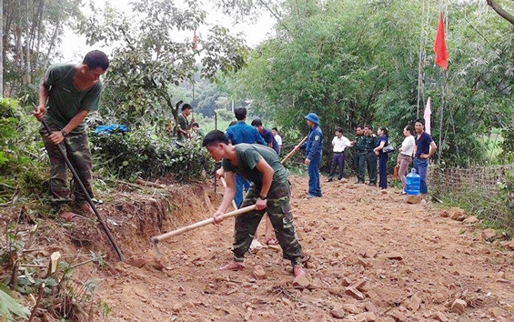 Lữ đoàn 382: Tổ chức huấn luyện dã ngoại và làm công tác dân vận