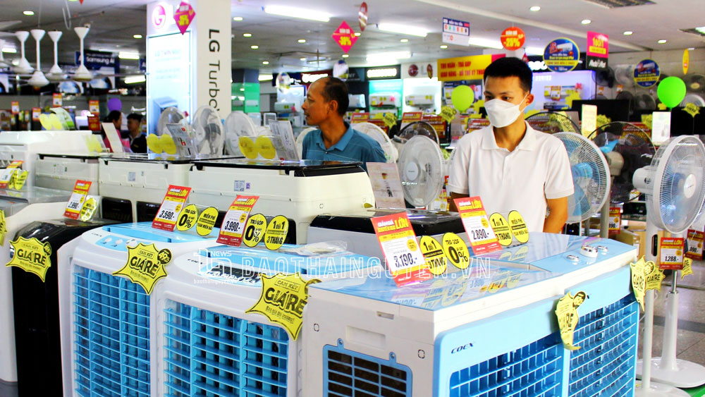 Nắng nóng, thị trường điện lạnh, điện máy 