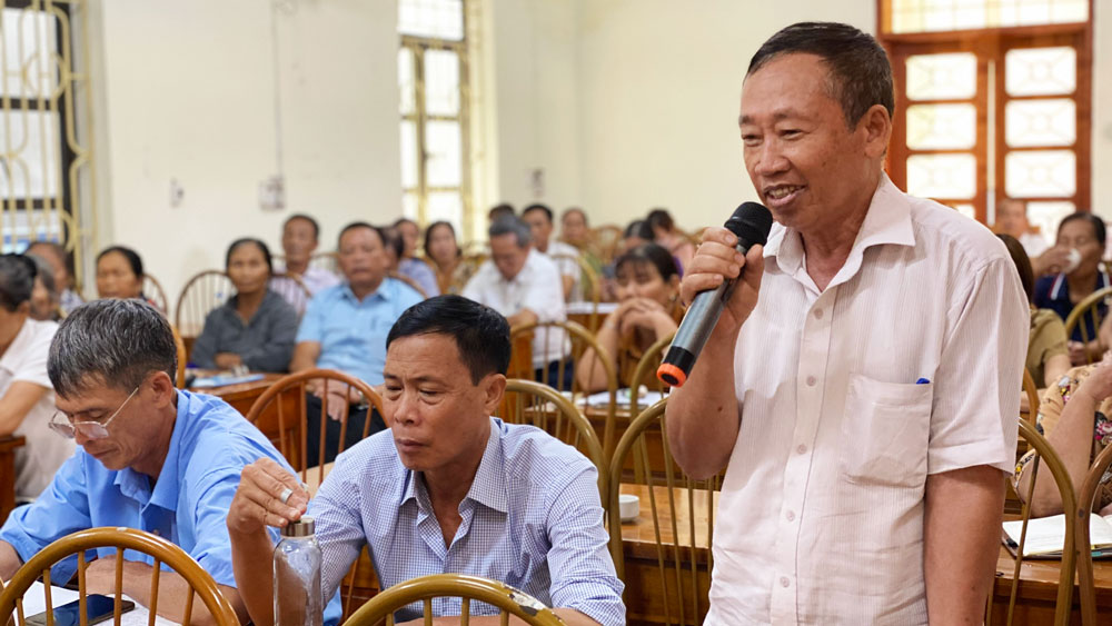 TP. Sông Công: Cử tri kiến nghị nhiều vấn đề dân sinh
