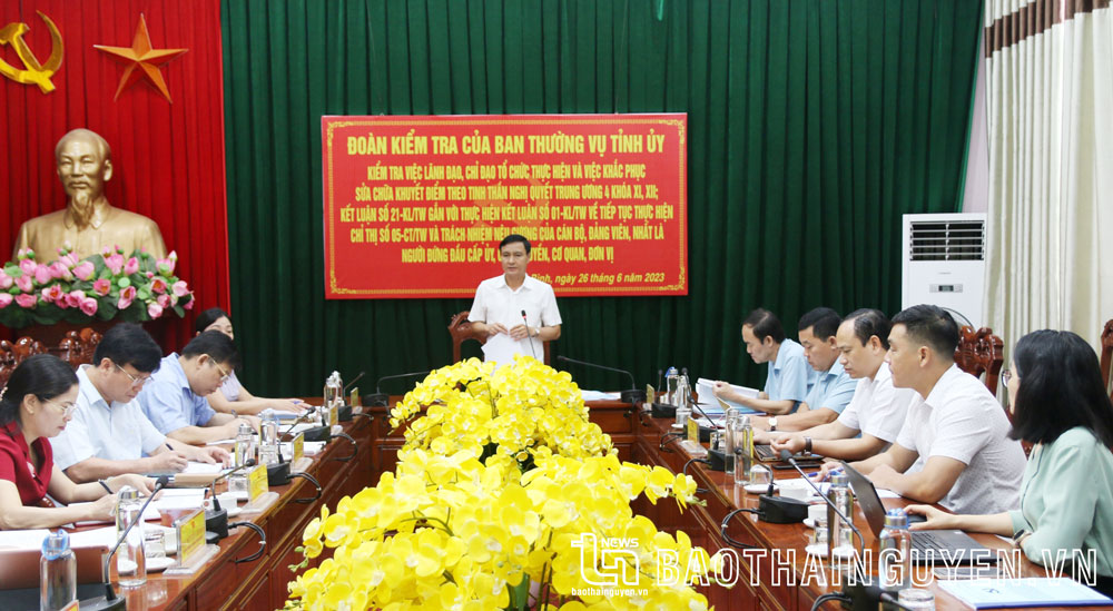 Chú trọng công tác xây dựng, chỉnh đốn Đảng