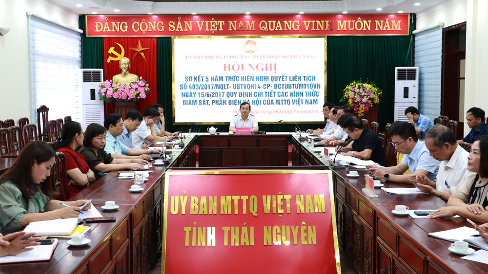 Phát huy hiệu quả vai trò giám sát, phản biện xã hội của MTTQ