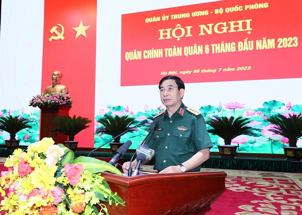 Lấy phiếu tín nhiệm các Ủy viên Quân ủy Trung ương và Thứ trưởng BQP
