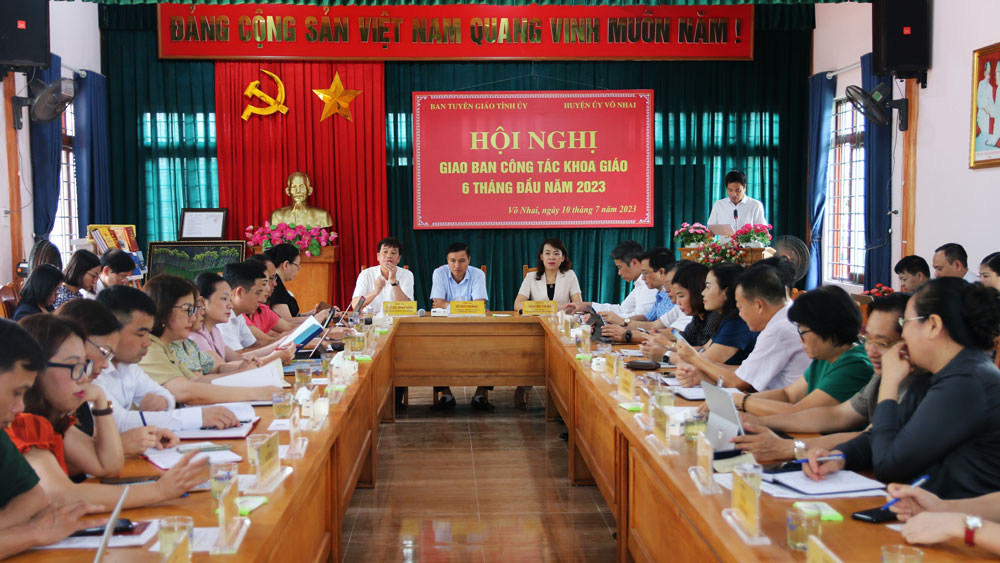 Thái Nguyên: Đẩy mạnh tuyên truyền về công tác khoa giáo