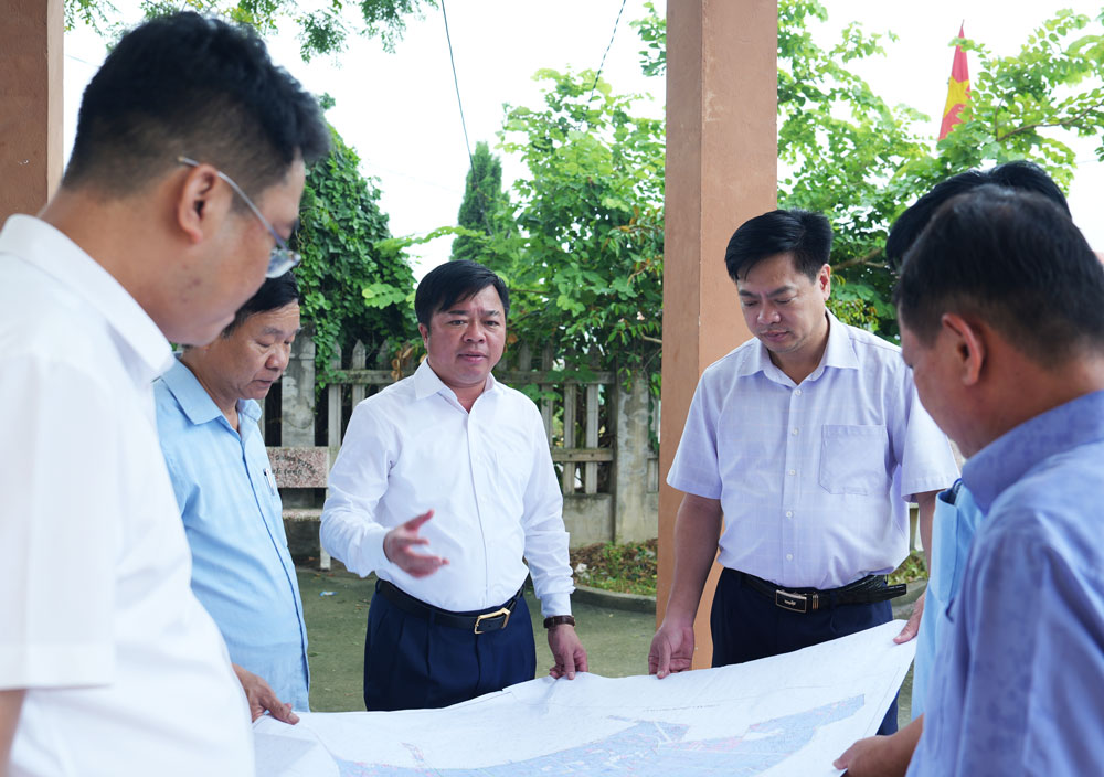 Giải phóng mặt bằng Cụm công nghiệp Tân Phú 1, Tân Phú 2 trước ngày 15-8