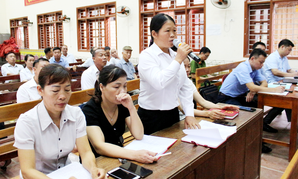 Cử tri kiến nghị nhiều vấn đề dân sinh
