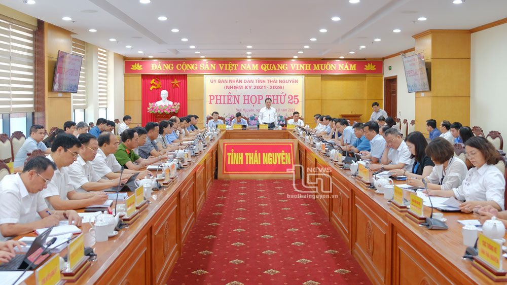 Phiên họp thứ 25 UBND tỉnh: Thống nhất các nội dung trình tại kỳ họp chuyên đề HĐND tỉnh