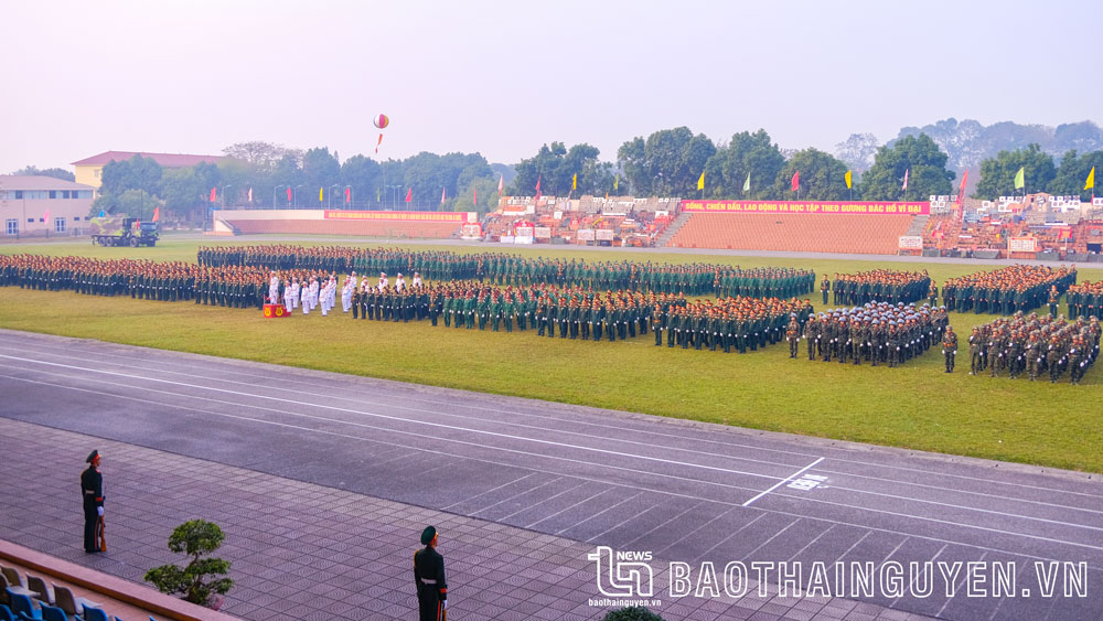 Quân khu 1 ra quân huấn luyện năm 2023