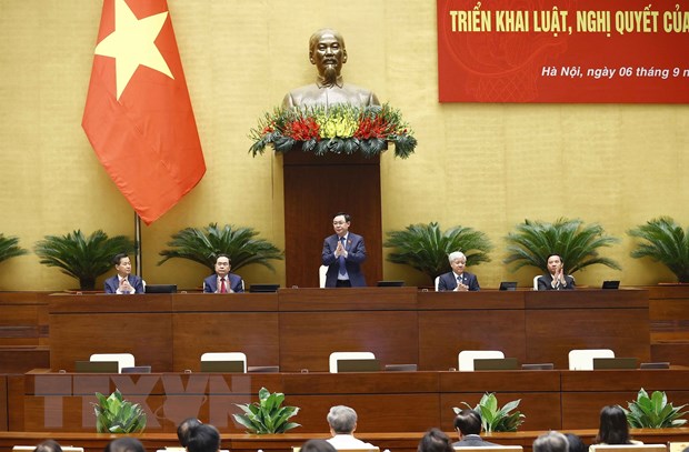 Hội nghị Toàn quốc triển khai luật, nghị quyết của Quốc hội khóa XV