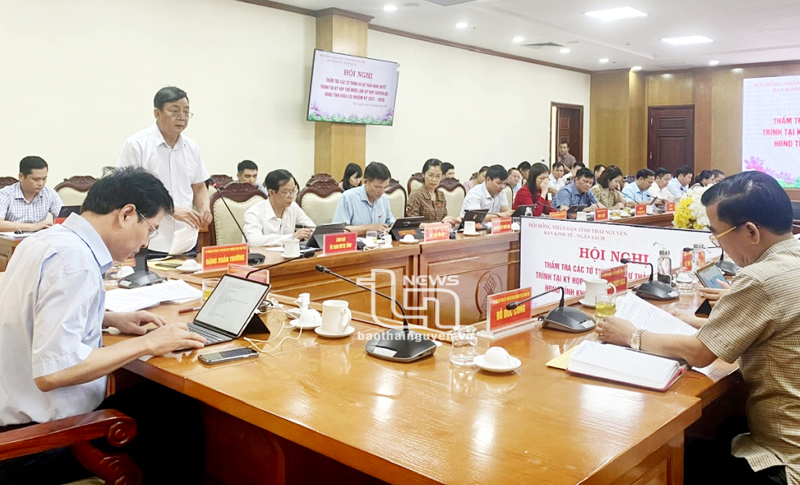 Thẩm tra các nội dung trình kỳ họp HĐND tỉnh