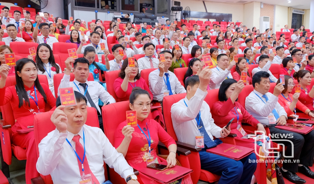 350 đại biểu dự Đại hội Công đoàn tỉnh Thái Nguyên lần thứ XVII