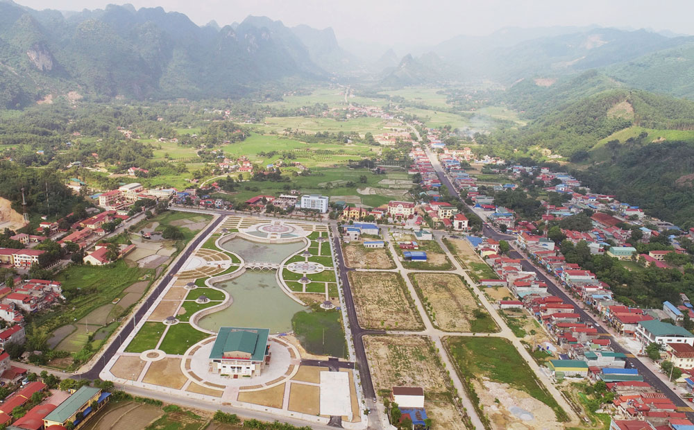 Đình Cả định hình đô thị loại IV