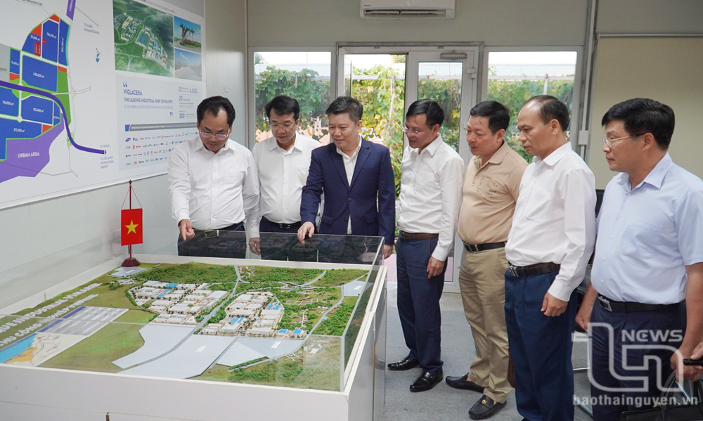 Đoàn công tác tỉnh Thái Nguyên khảo sát Khu kinh tế do doanh nghiệp Việt Nam triển khai tại Cuba