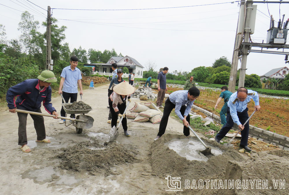 Xây dựng nông thôn mới ở Đại Từ: Trên đồng lòng, dưới đồng thuận