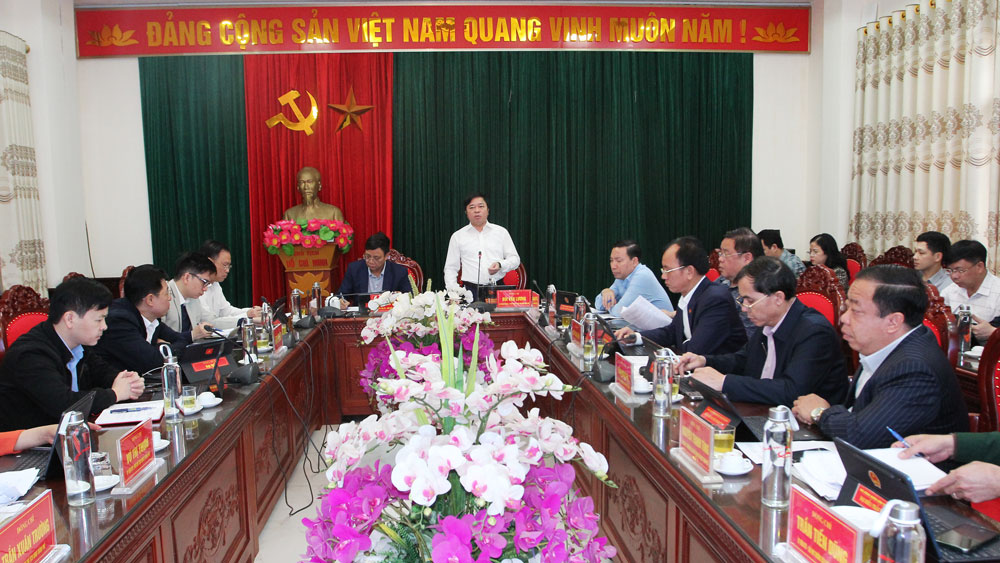 Thành ủy Phổ Yên: Tập trung lãnh đạo, chỉ đạo thực hiện các mục tiêu, nhiệm vụ