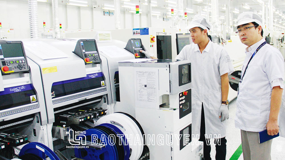 Thái Nguyên duy trì đà tăng trưởng sản xuất công nghiệp