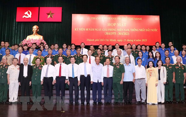 Thành phố Hồ Chí Minh: Họp mặt kỷ niệm 48 năm thống nhất đất nước