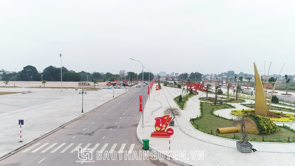 Phổ Yên tiệm cận tiêu chí đô thị loại II