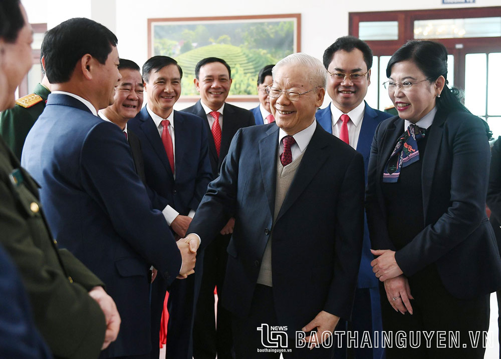 Tổng Bí thư Nguyễn Phú Trọng: Coi trọng liên kết vùng, tạo động lực để Thái Nguyên phát triển nhanh, bền vững