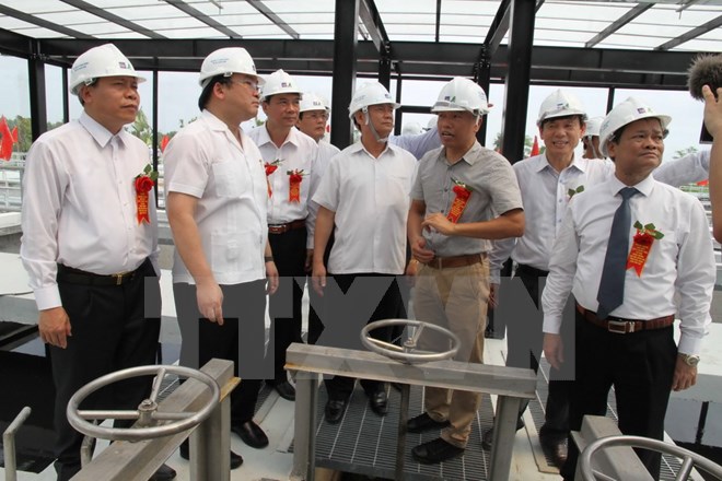 Bắc Ninh khánh thành Nhà máy xử lý nước thải thị xã Từ Sơn