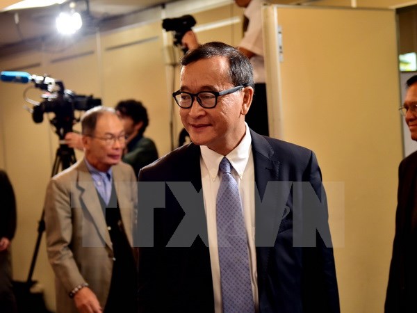Liên hợp quốc quan ngại việc Campuchia ra lệnh bắt giữ Sam Rainsy