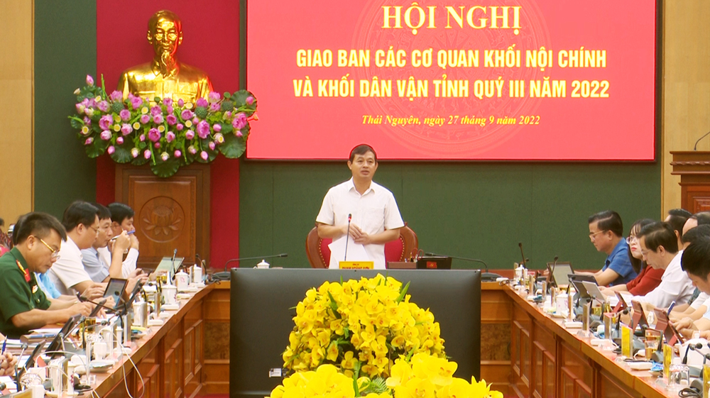 Nắm chắc tình hình, không để xảy ra điểm nóng về an ninh trật tự