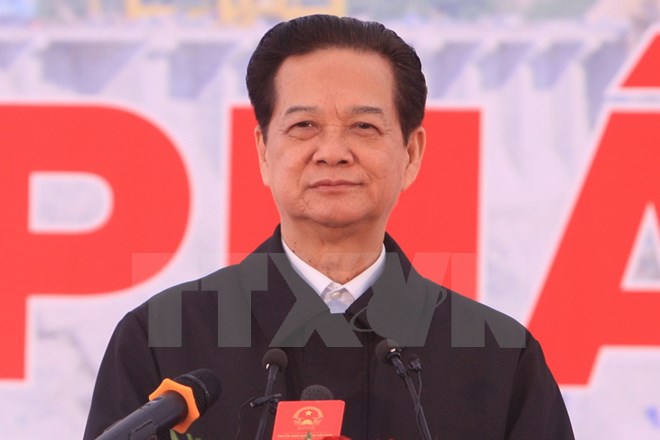 Thủ tướng dự Lễ phát điện Tổ máy số 1 thủy điện Lai Châu