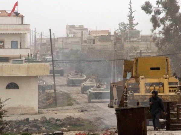 Quân đội Syria phát động cuộc tấn công mới nhằm vào Aleppo 