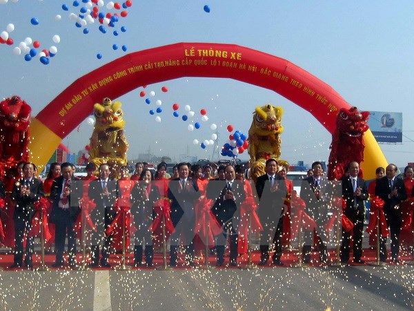 Tuyến cao tốc Hà Nội-Bắc Giang được thông xe vượt tiến độ 6 tháng