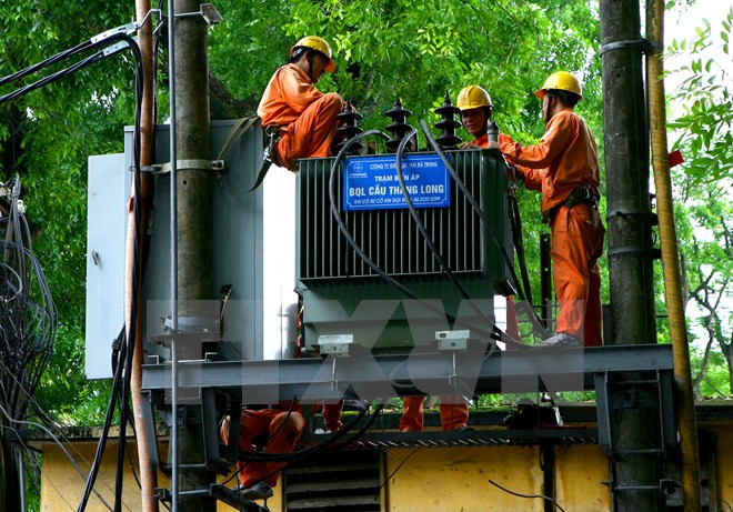 Hà Nội đảm bảo đủ điện cho các trạm bơm tiêu chống ngập