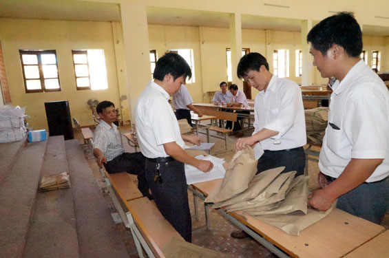 Tuyển sinh Đại học Thái Nguyên 2015: Phấn đấu hoàn thành công tác chấm thi trước ngày 20-7