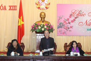 UBTV Quốc hội gặp các Đại biểu Quốc hội chuyên trách 