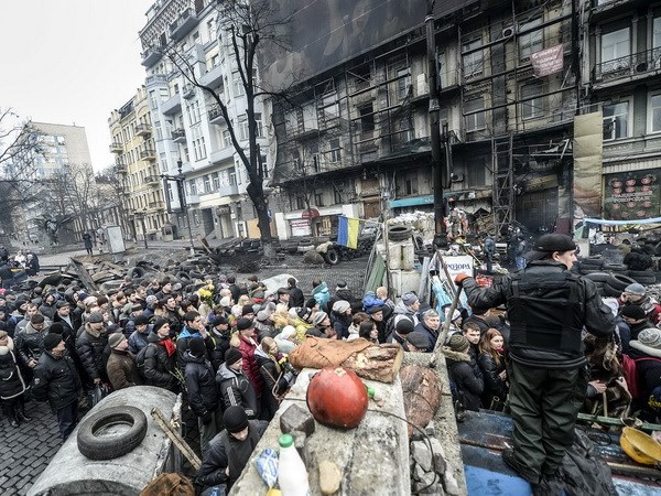 Ukraine cấm đi lại với đối tượng nghi sát hại người biểu tình