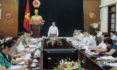 UBND tỉnh: Bàn giải pháp phát triển sản xuất nông nghiệp 