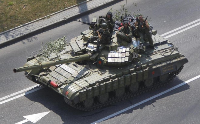 Ukraine tố Nga tập trung 45.000 quân tại biên giới chung 